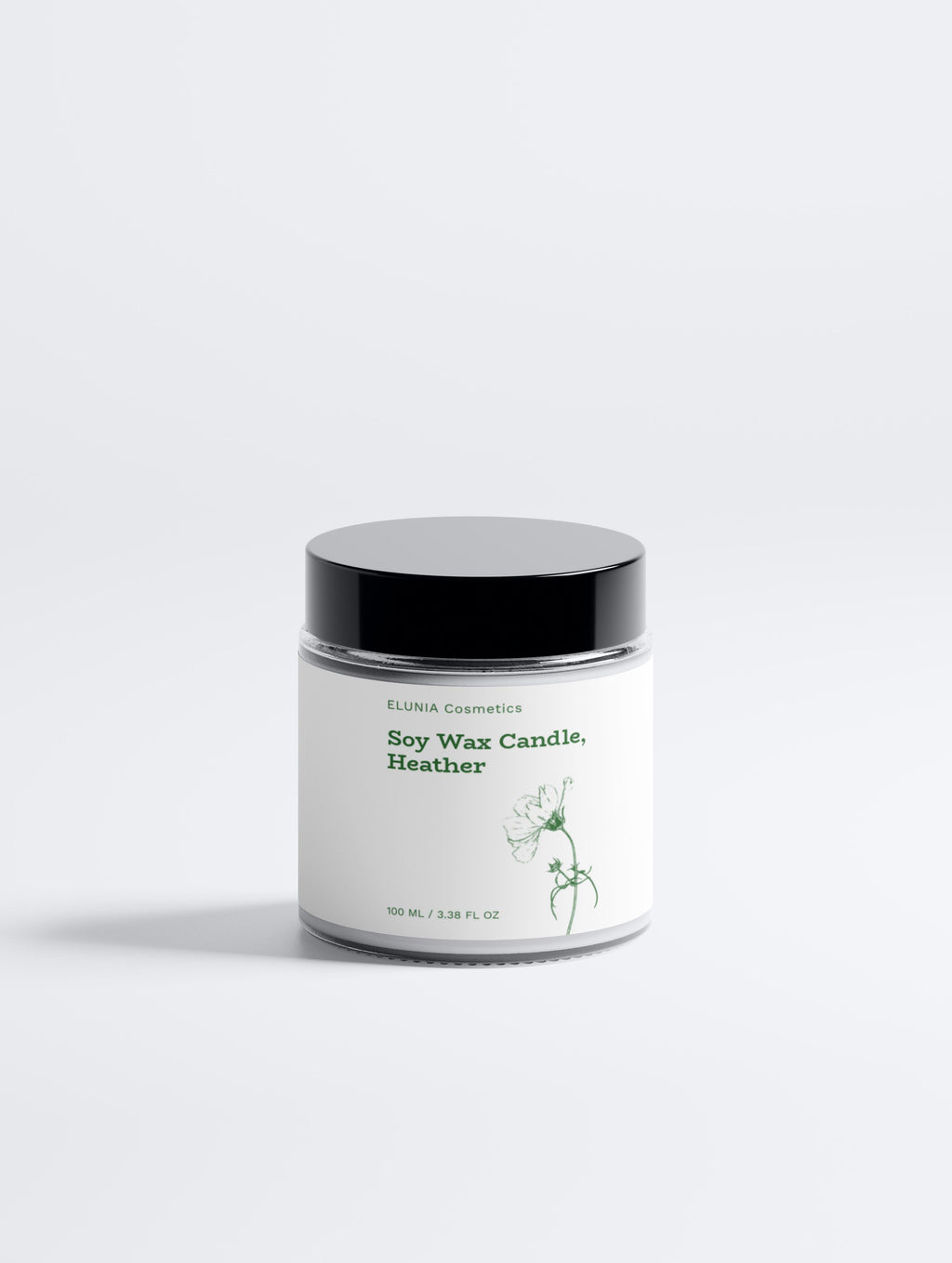 Soy Wax Candle, Heather