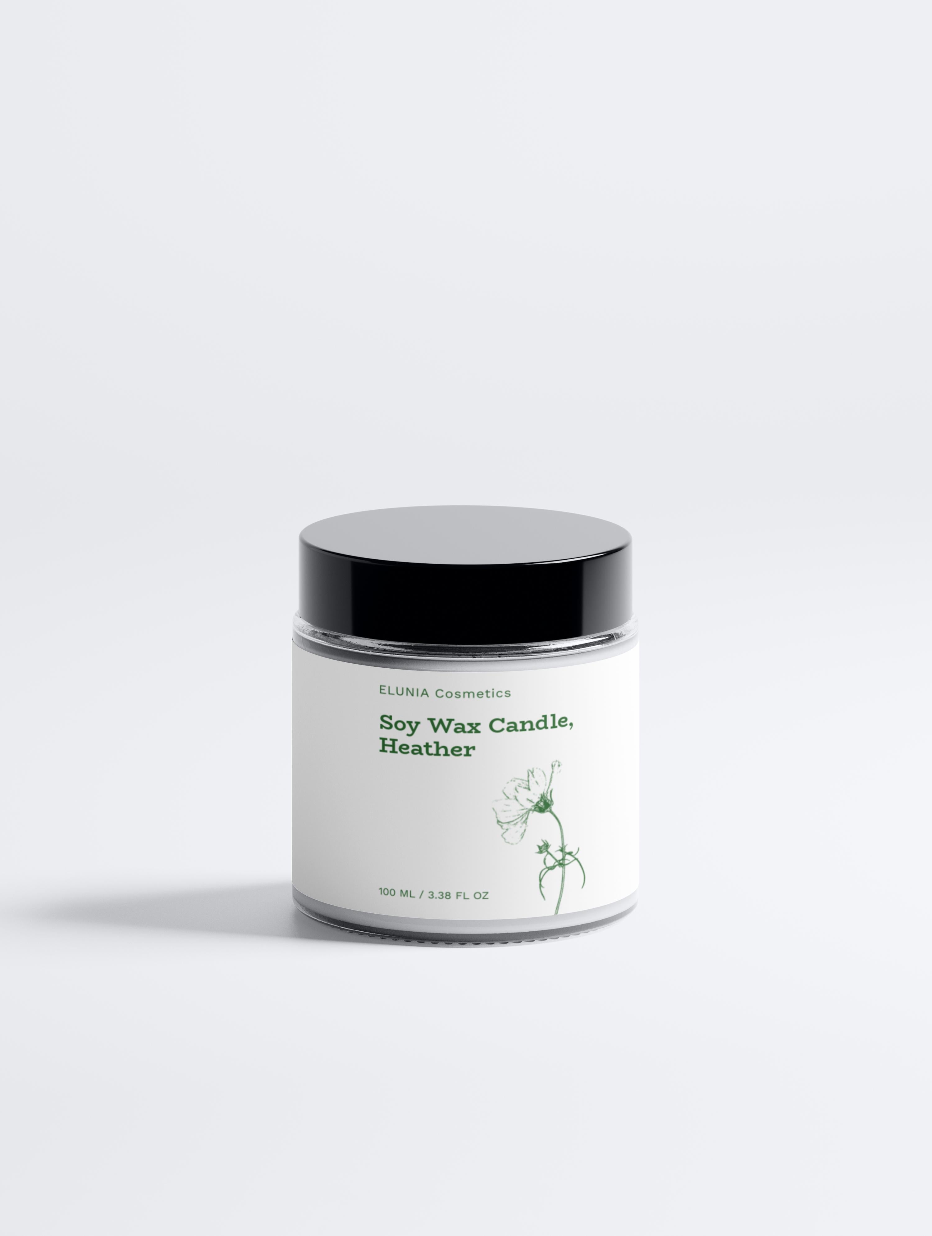 Soy Wax Candle, Heather